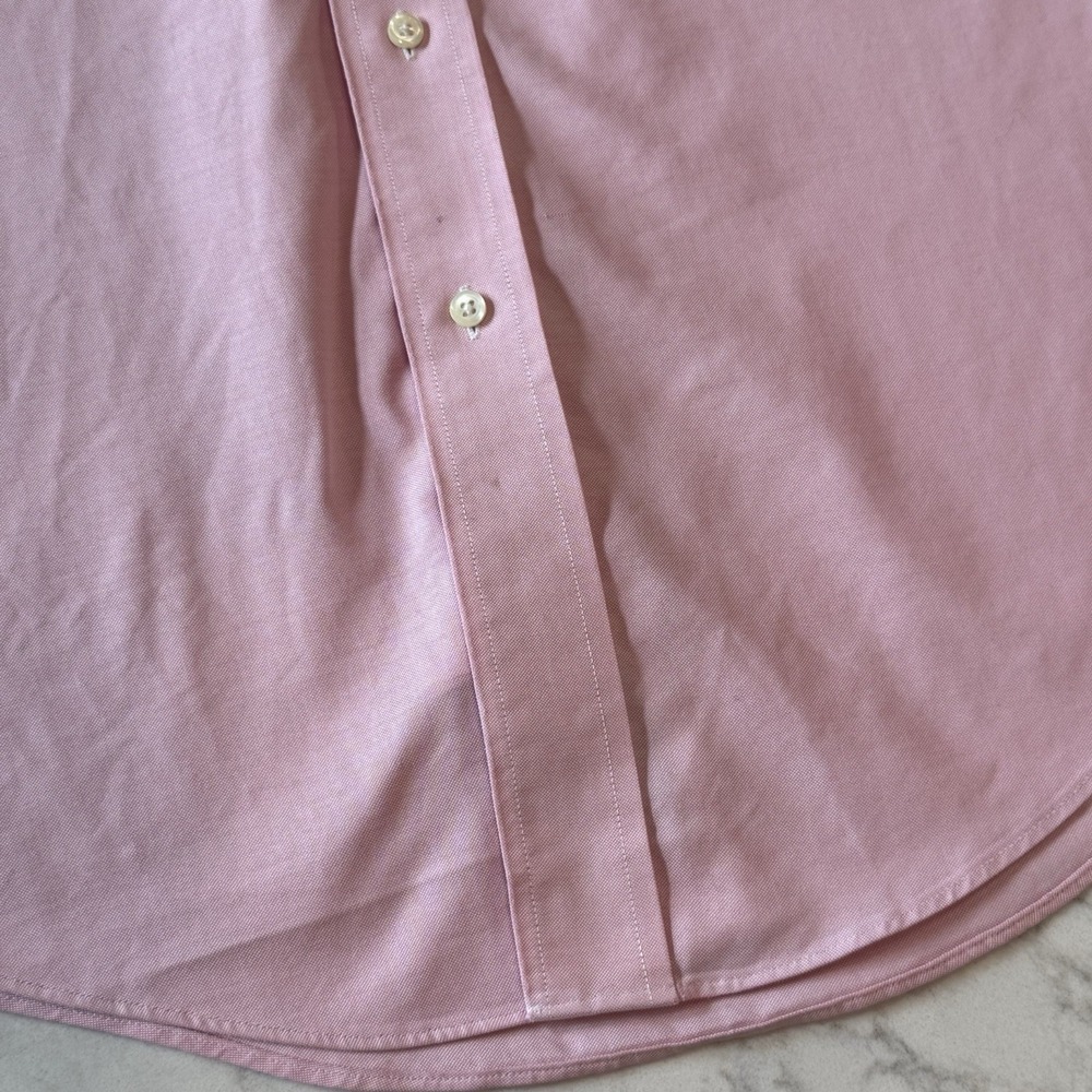Brooks Brothers Regent Button Down 14 1/2 - 32 Pink 100% Supima Cotton - Picture 4 of 6